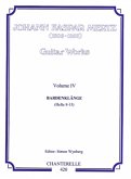 J. K. Mertz - Guitar Works - Bardenklänge op. 8/8-15