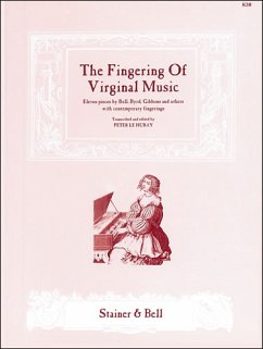 Cover The Fingering of Virginal Music for piano (keyboard)