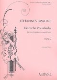 Deutsche Volkslieder Band 2 für eine Frauen- und eine Männerstimme und Klavier Deutsche Volkslieder Band 2 für eine Frauen- und eine Männerstimme und Klavier