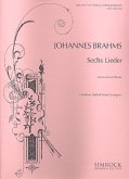 6 Lieder Bearbeitung für Violoncello und Klavier 6 Lieder Bearbeitung für Violoncello und Klavier