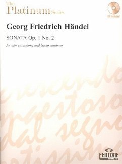 Cover Sonata g minor op.1,2 (+CD) for alto saxophone and Bc