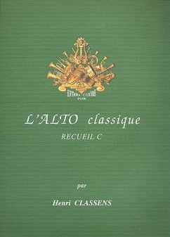 L ALTO CLASSIQUE BOOK C VIOLA & PIANO - CLASSENS, HENRI