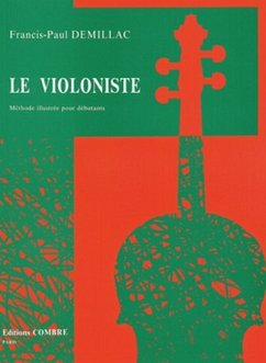 Cover DEMILLAC Francis-Paul Le violoniste - méthode illustrée débutants violon Partition
