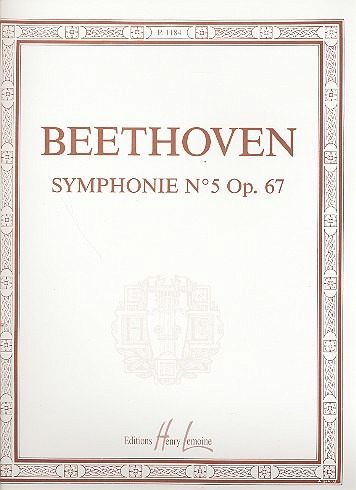 Symphonie no.5 op.67 pour piano