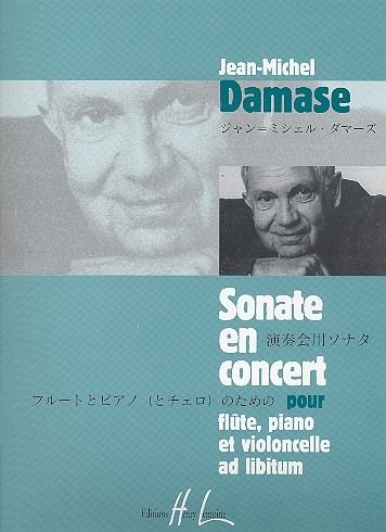 Sonate en concert pour flűte, piano et violoncelle ad lib.
