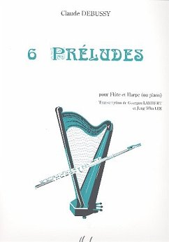 Cover 6 préludes pour flute et harpe (piano)