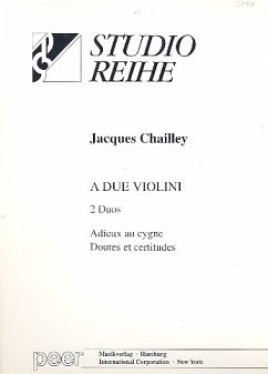 Cover A due violini 2 Duos für Violinen Partitur und Stimmen