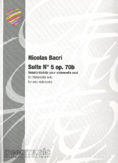 Cover Suite Nr.5 op.70b für Violoncello