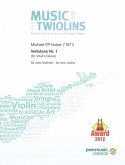 Veitstanz Nr.1 für 2 Violinen Partitur und Stimmen Veitstanz Nr.1 für 2 Violinen Partitur und Stimmen