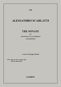 Cover 3 sonate per violoncello e cembalo (pianoforte)