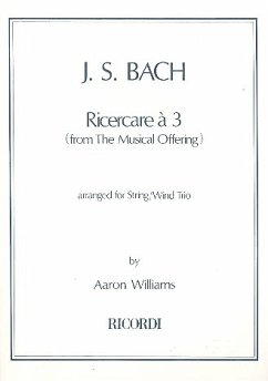 Ricercare ŕ 3 for string or wind trio score and parts