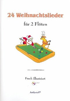 24 Weihnachtslieder (+CD) für 2 Flöten Partitur