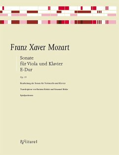 Cover Sonate E-Dur op.19 für Viola und Klavier 2 Spielpartituren