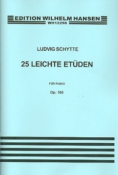 Cover 25 leichte Etüden op.108 für Klavier