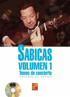 Cover José Fuente, Sabicas, Volumen 1 - Temas de concierto Gitarre Buch + CD