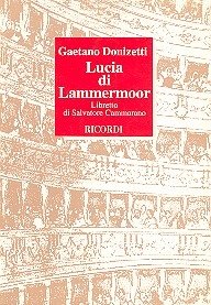 Cover Lucia di Lammermoor Libretto (it)