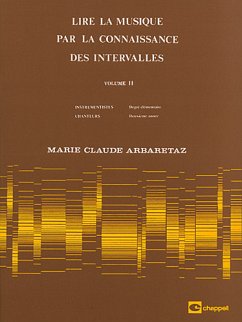 Lire la musique par la connaissance des intervalles vol.2 pour intrumentistes et chanteurs