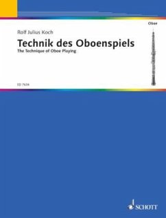 Cover Die Technik des Oboenspiels