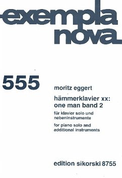 Cover Hämmerklavier XX - One Mand Band 2 für Klavier und Nebeninstrumente (1 Spieler)
