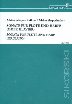 Cover Sonate für Flöte und Harfe (Klavier)