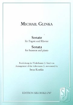 Cover Sonate für Fagott und Klavier
