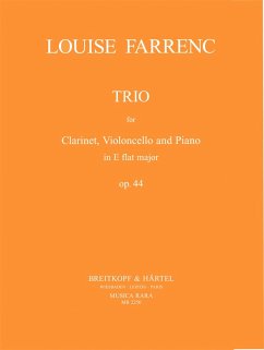 Cover Trio op.44 für Klarinette, Violoncello und Klavier Partitur und Stimmen