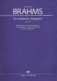 Ein deutsches Requiem op.45 für Soli, gem Chor und Kammerensemble Partitur