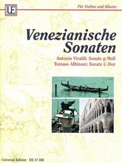 Cover Venezianische Sonaten von Vivaldi und Albinoni für Violine und Bc