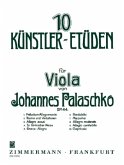 Zehn Künstler-Etüden op. 44, Viola Zehn Künstler-Etüden op. 44, Viola
