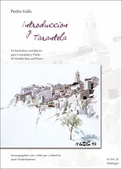 Cover Introduktion und Tarantella für Kontrabass und Klavier