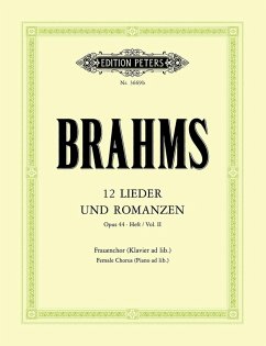 12 Lieder Und Romanzen Op. 44 Vol. 2