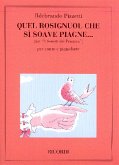 Quel rosignuol che si soave piagne per canto e pianoforte