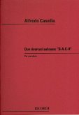 2 ricercari sul nome BACH für Klavier 2 ricercari sul nome BACH für Klavier