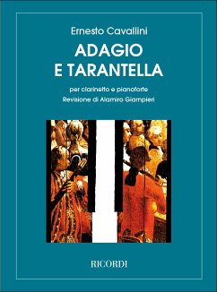 Cover Adagio e Tarantella per clarinetto e pianoforte