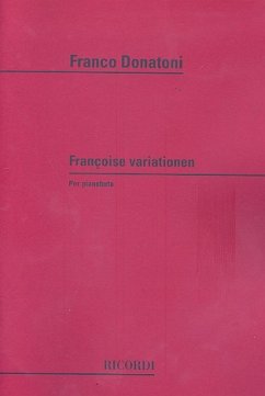 Cover Francoise Variationen per pianoforte
