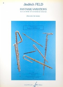 Fantaisie-variations sur un theme de Leonardo de Lorenzo pour flute Fantaisie-variations sur un theme de Leonardo de Lorenzo pour flute