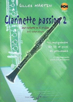 Clarinette passion vol.2 (+CD) pour clarinette en sib et piano