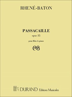 Cover Passacaille op.35 pour flűte et piano