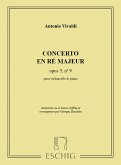 Concerto en re majeur op.3,9 für Violoncello und Klavier