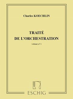 Cover Koechlin Traite Orchestration 1 Educazione Musicale