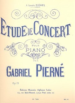 Cover Etude de concert op.13 pour piano