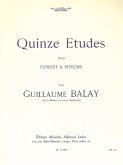 15 études pour cornet a pistons