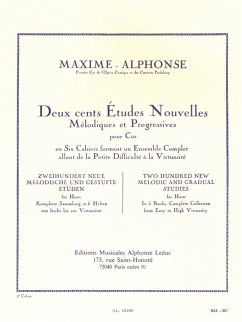 Cover 200 études nouvelles vol.5 20 études trčs difficiles pour cor