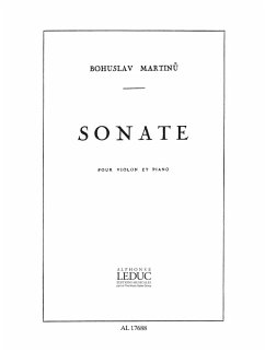 Cover Sonate pour violon et piano