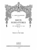 Souvenir de l'ami lointain op.143,1 pour saxophone alto et piano 2 miniatures faciles op.143