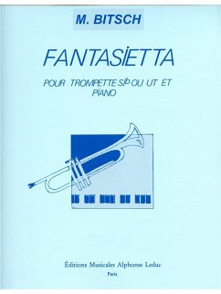 Cover Fantasietta pour trompette et piano