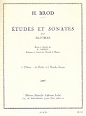 Études et sonates vol.2 pour hautbois