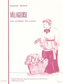Cover Villageoise pour saxophone alto et piano
