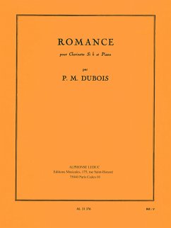 Cover Romance pour clarinette et piano