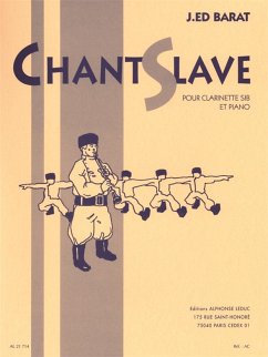 Cover Chant slave pour clarinette et piano